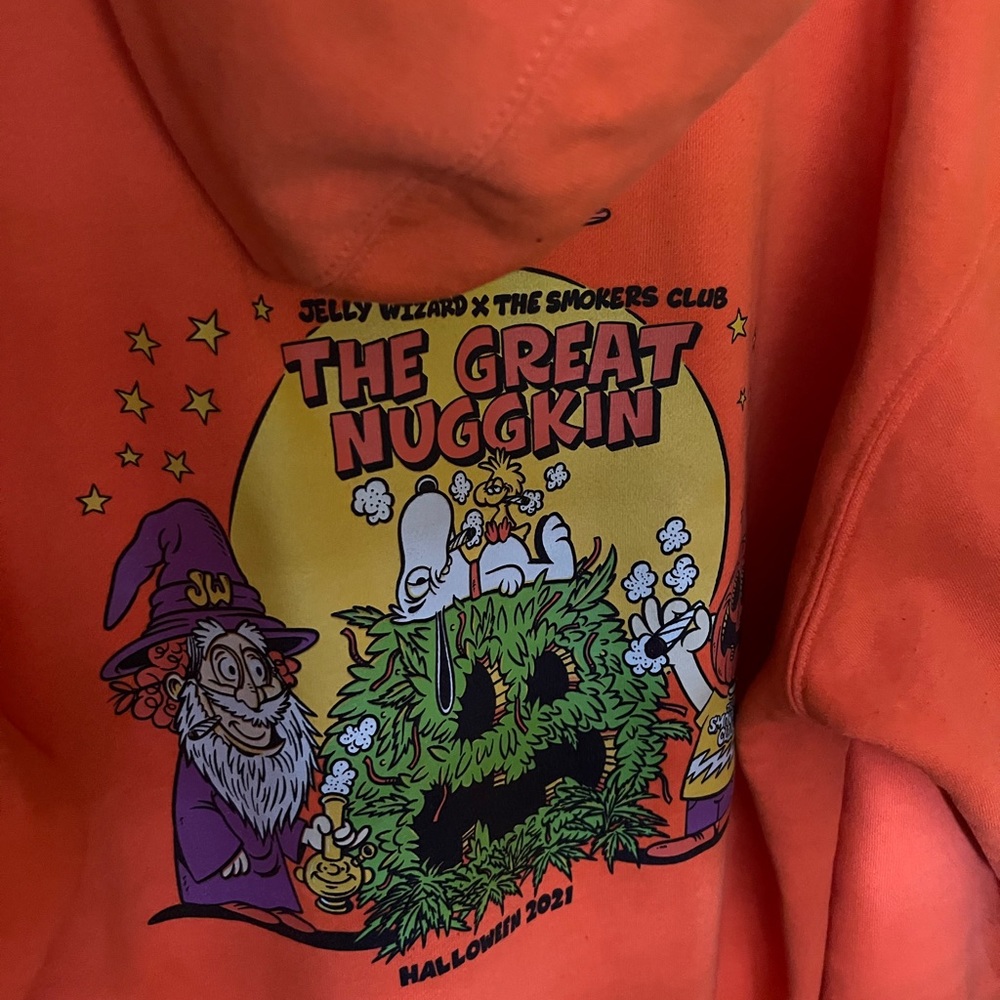 Smokers club Halloween 2021 hoodie